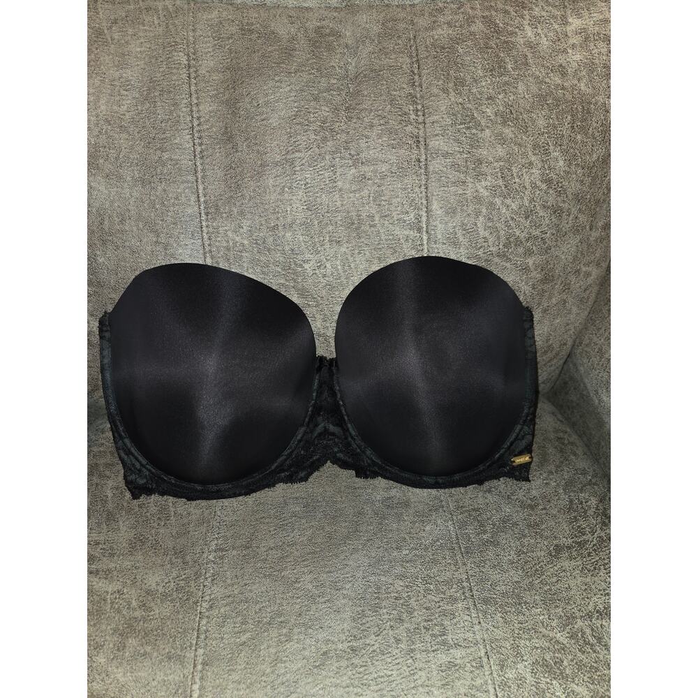 Adore Me Black Strapless Bra 38H